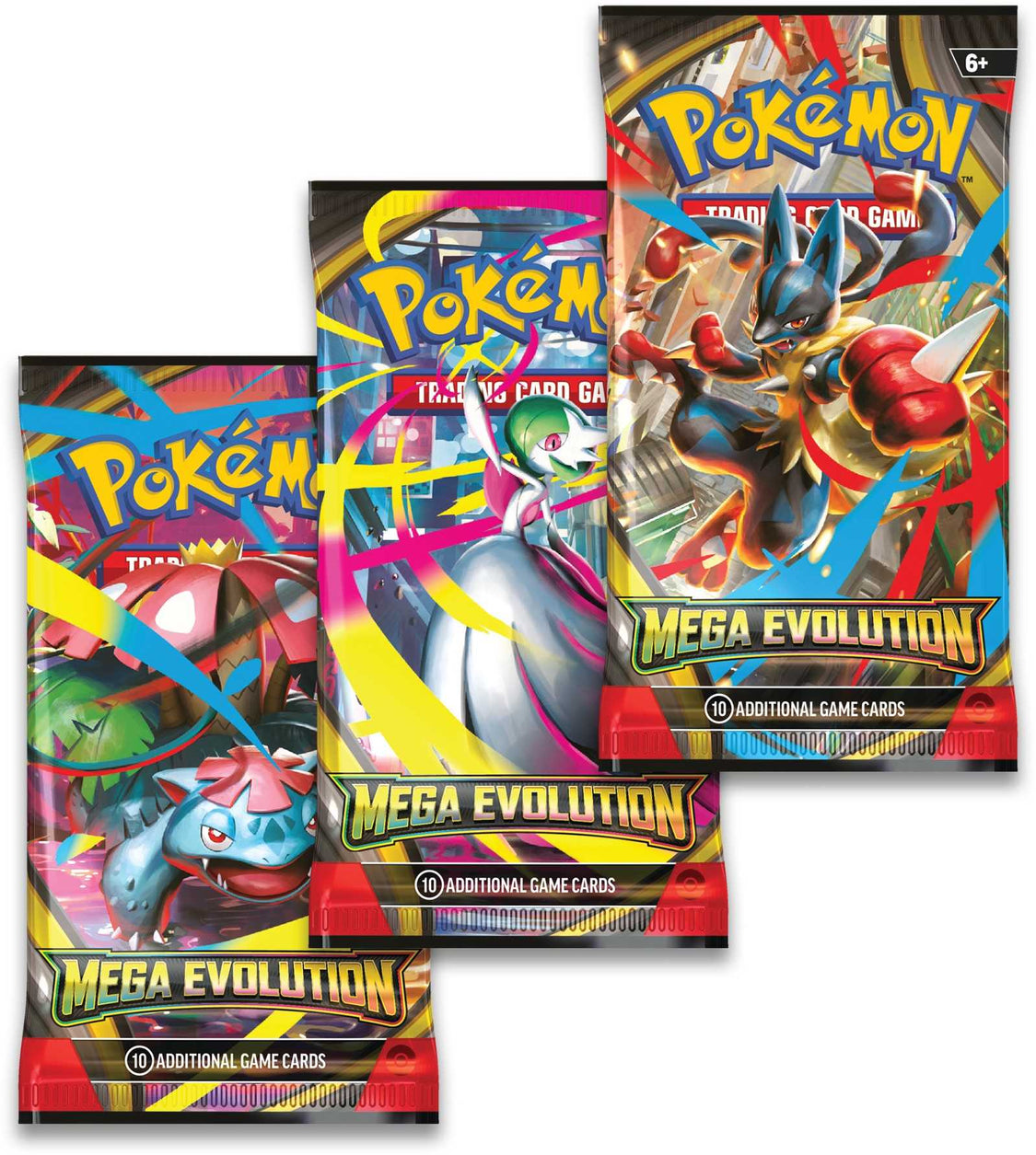 Pokémon TCG: Mega Evolution - 3-pack - Random