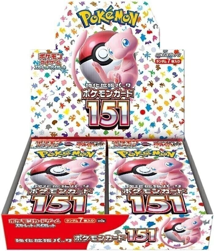Pokemon SV2a Pokemon 151 Booster Box (JAPANESE) - Sealed